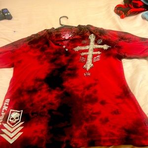 Vintage affliction long sleeve shirt